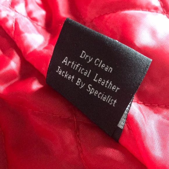 Vegan Leather Jacket - Picture 6 of 7